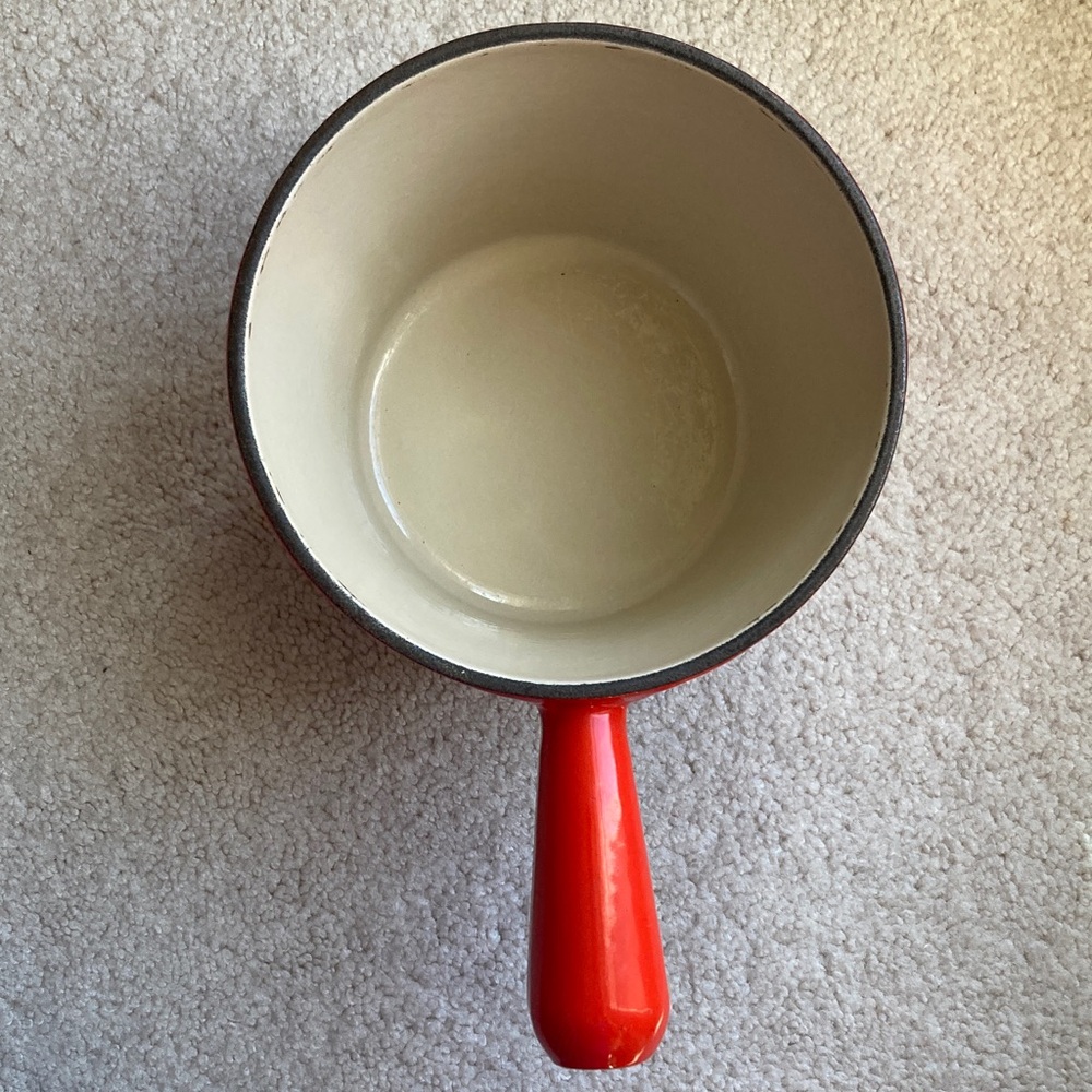 Le Creuset red vintage saucepan - Picture 4 of 17